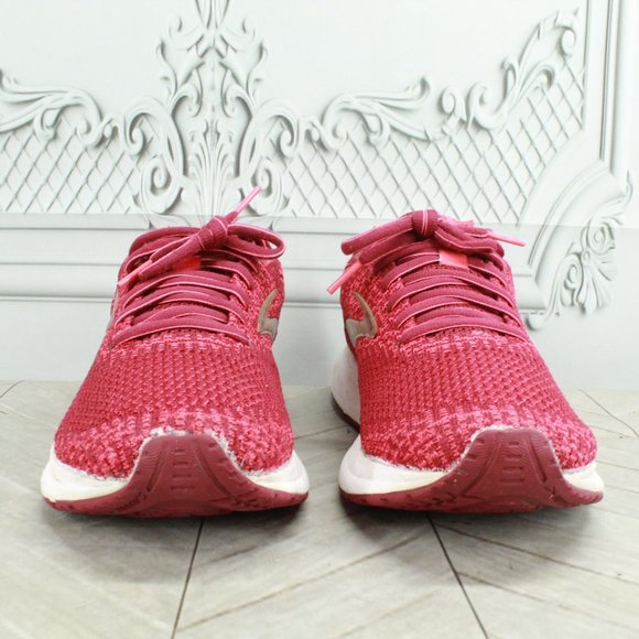 Brooks Revel 3 Red Mesh Lace Up Low Top Sneaker Running Shoes Size 8.5 - Picture 4 of 9